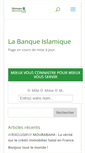 Mobile Screenshot of labanqueislamique.com